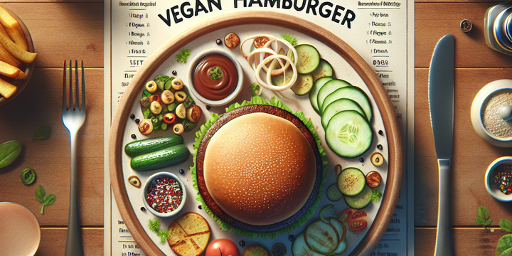 Recept met Vegan hamburger
