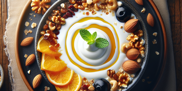 Griekse yoghurt met honing en noten