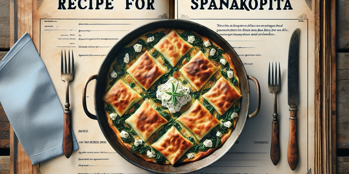 Recept voor Spanakopita